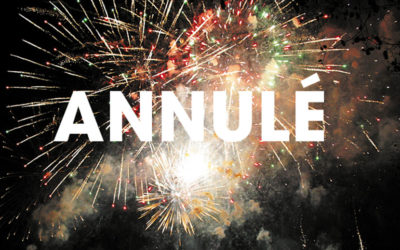 Feu d’artifice annulé