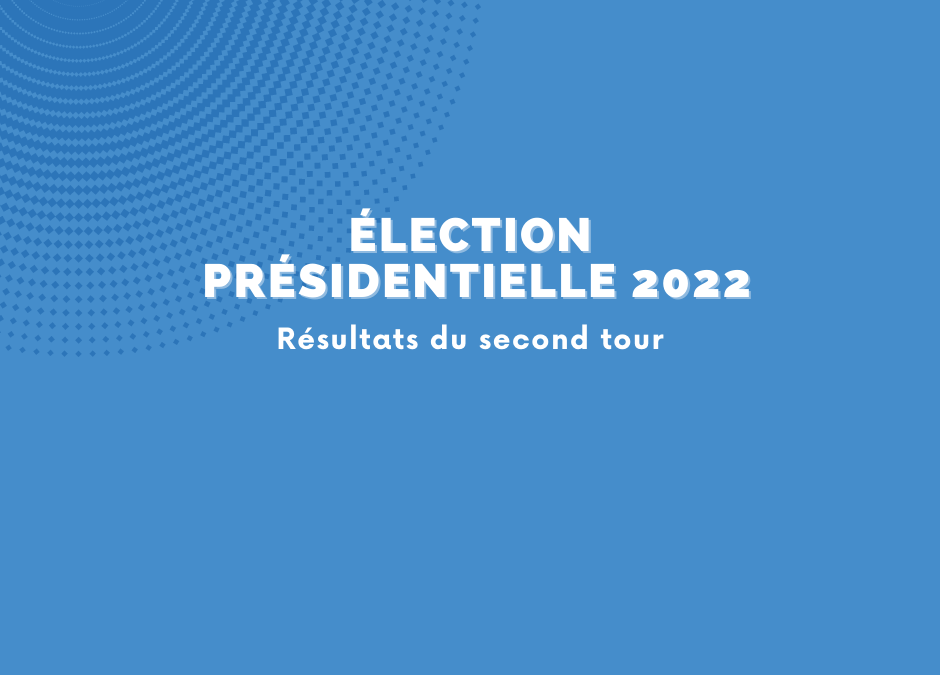 Election Présidentielle – résultats du second tour
