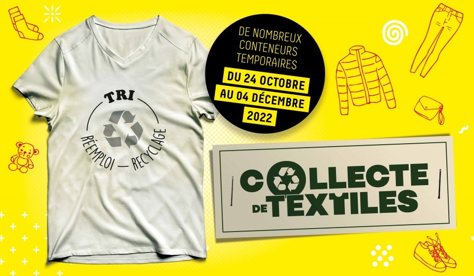 Collecte de textiles du 24 octobre au 4 décembre